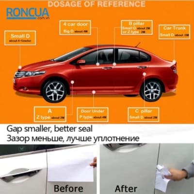 Gioăng cao su cửa xe ô tô